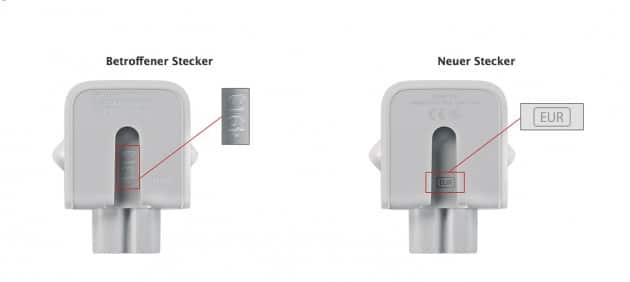 Apple ruft Stecker zurück Apple Apple tauscht Netzstecker aus &#8211; vom Mac bis hin zum iPad Apple ruft Stecker zurueck 630x282