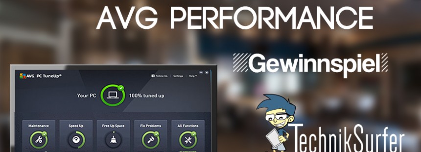 Gewinnspiel: mehr Leistung für deine Technik mit AVG Performance