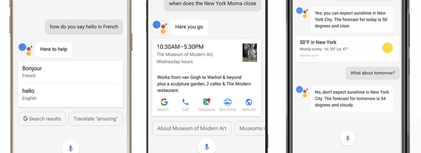 Google Assistant startet auf allen Android Geräten durch