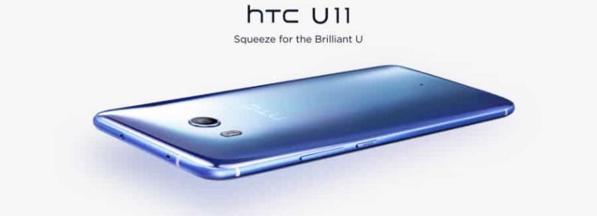 HTC U11 vorgestellt: Smartphone-Flaggschiff mit zwei Assistenten und druckempfindlichem Rahmen